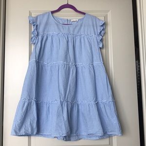 Adorable gingham smock dress